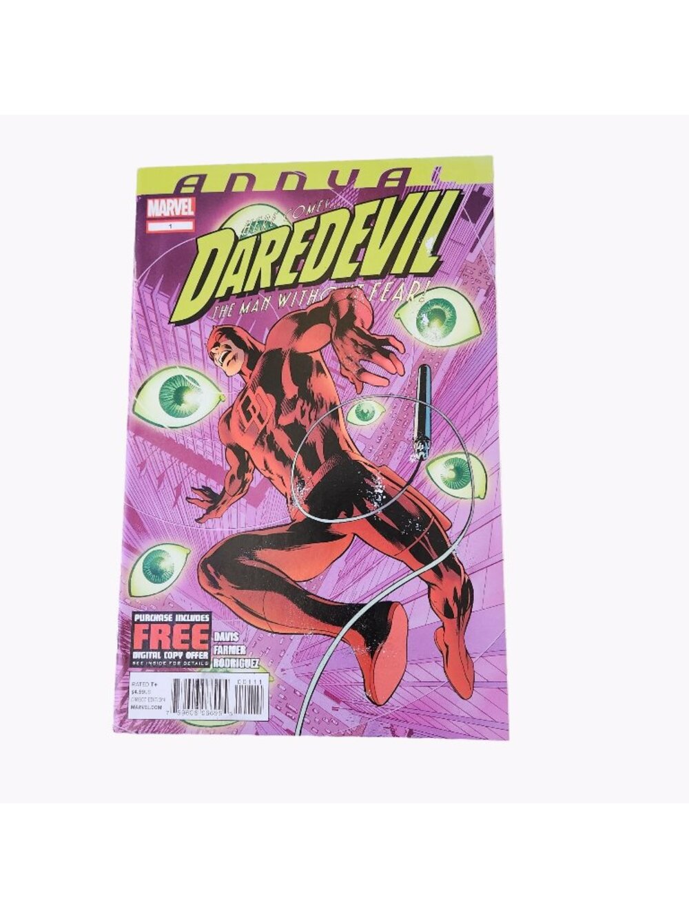 Marvel Annual Daredevil #1 Comic Book Collector Bagged Boarded